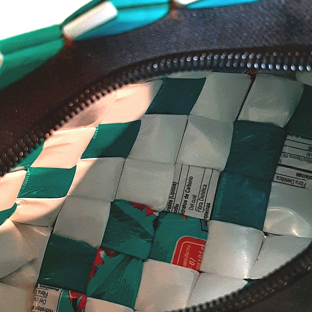 Woven Candy Wrapper Small Purse - image 8